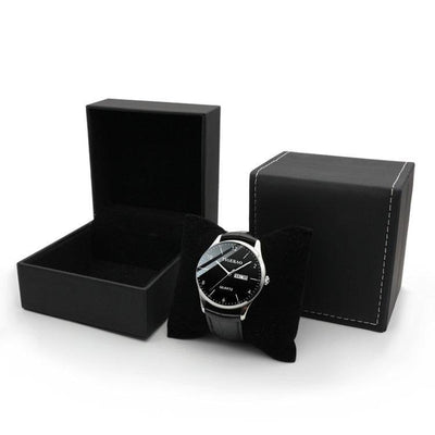 Men Watch Skeleton Automatic Quartz Watch Gold Skeleton Vintage Man Watch Mens Watches Top Brand Luxury Black watch box