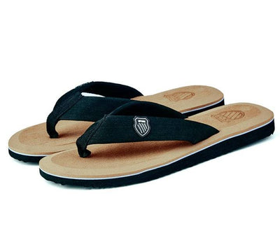 British Style Men Flip Flops Yellow