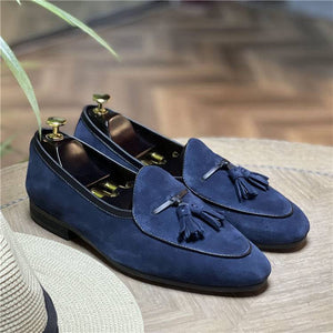 Fashion Retro British Beanie Shoes Men