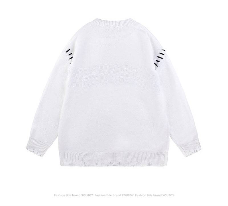 Lazy Loose Edition Casual Sweater Knitwear For Men And Women