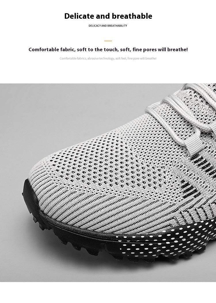 British Style Cool Simple Mesh Sneaker Men