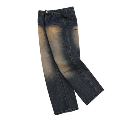 Fashion Personality Straight Jeans Men