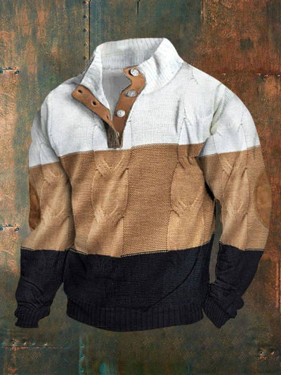 Half Zipper Sweater For Men Winter Style 10