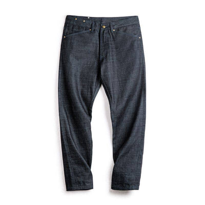 Workwear Retro Jeans Straight Men Hulan Salt