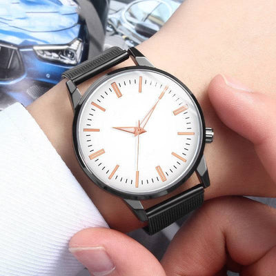 Luxury Couple Watch Men Wristwatch White mens style