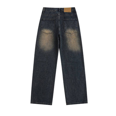 Fashion Personality Straight Jeans Men