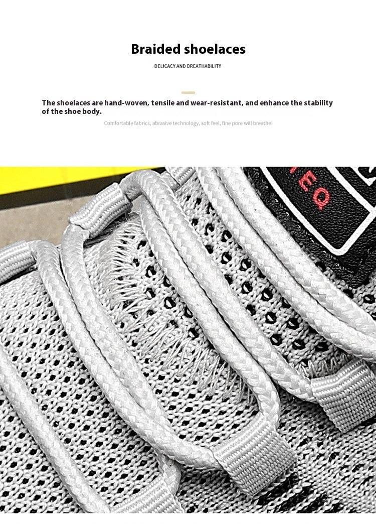 British Style Cool Simple Mesh Sneaker Men