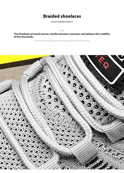 British Style Cool Simple Mesh Sneaker Men